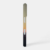 Coque iPhone 16 Silhouette de Ferme Rétro (Côté droit)