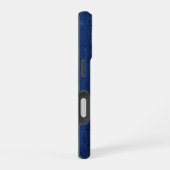 Coque iPhone 16 Silver Chrome Géométrique Requin Blue Python iPhon (Côté droit)