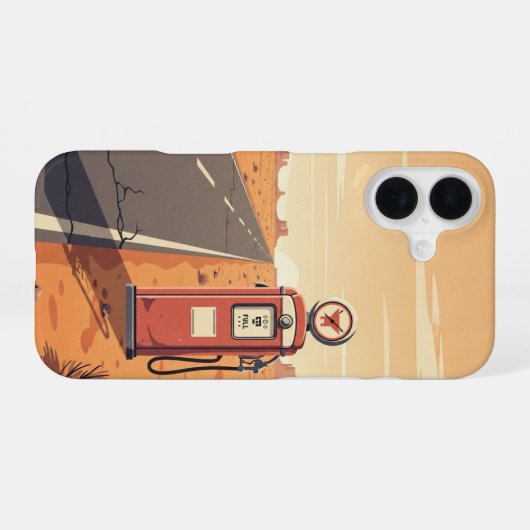 Coque iPhone 16 Single Pump Stop (Verso Horizontal)