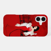 Coque iPhone 16 Sizzling à Paris (Verso Horizontal)