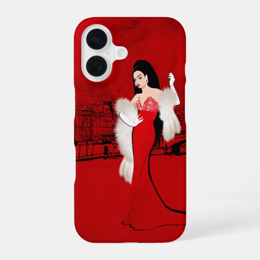 Coque iPhone 16 Sizzling à Paris (Verso)