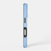 Coque iPhone 16 Skateboarder guy faisant des Tricks - bleu cool pe (Côté droit)