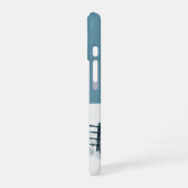 Coque iPhone 16 Snowfield Geometry (Côté gauche)