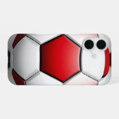Coque iPhone 16 Soccer Balls (Verso Horizontal)