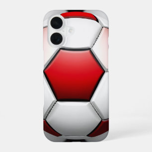 Coque iPhone 16 Soccer Balls