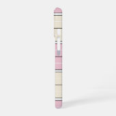 Coque iPhone 16 Soft Color Vertical Stripe Pattern Design (Côté gauche)