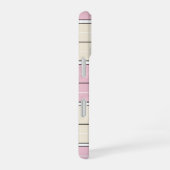 Coque iPhone 16 Soft Color Vertical Stripe Pattern Design (Côté droit)