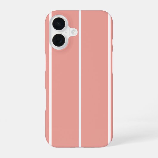 Coque iPhone 16 Soft Color Vertical Stripe Pattern Design (Verso)