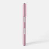 Coque iPhone 16 Soft Pink Vertical Stripe Pattern Minimal (Côté droit)