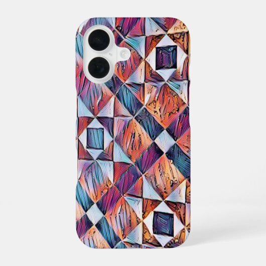 COQUE iPhone 16 SOL ANCIEN ANGLETERRE CARRELÉ (Verso)