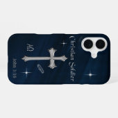 Coque iPhone 16 Soldat chrétien (Verso Horizontal)