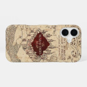 Coque iPhone 16 Sortilège Harry Potter | Carte du Maraudeur (Verso Horizontal)