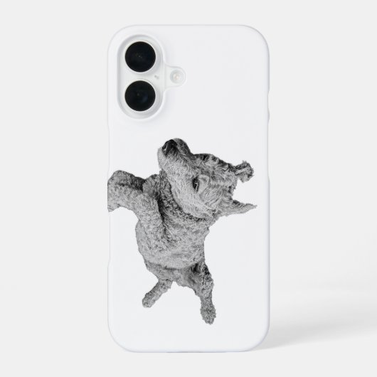 Coque iPhone 16 Sourire à l'envers (Verso)