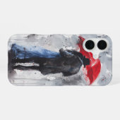 Coque iPhone 16 Sous le parapluie (Verso Horizontal)