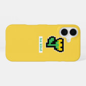 Coque iPhone 16 Soyez gentil pixel  (Verso Horizontal)