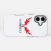 Coque iPhone 16 Soyez vous-même - Autonomiser la conception minima (Verso Horizontal)