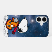 Coque iPhone 16 SPACE | Snoopy (Verso Horizontal)