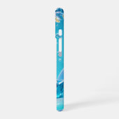 Coque iPhone 16 Sparkling Crystal Hearts and Bubbles Phone Case (Côté gauche)