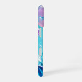 Coque iPhone 16 Sparkling Crystal Hearts and Bubbles Phone Case (Côté droit)