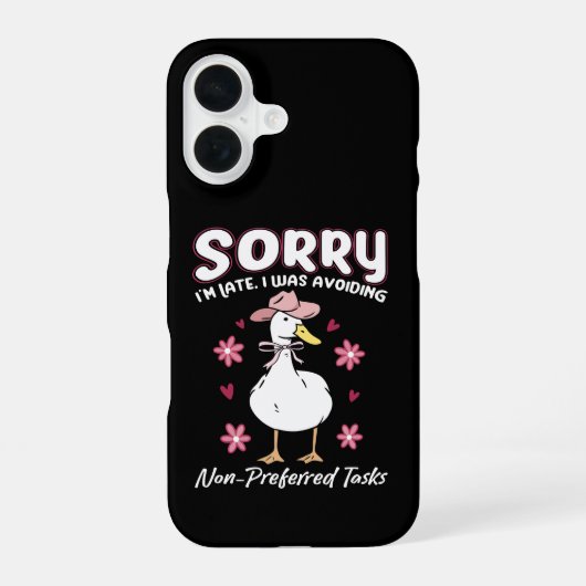 Coque iPhone 16 Special Education Teacher - Funny Goose Sayings (Verso)