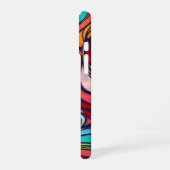 Coque iPhone 16 spirales rétro (Côté gauche)