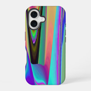Coque iPhone 16 Spirit of Summer Breeze, Rainbowart Abstrait 3D