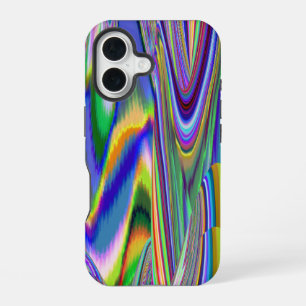 Coque iPhone 16 Spirit of Summer Breeze, Rainbowart Abstrait 3D