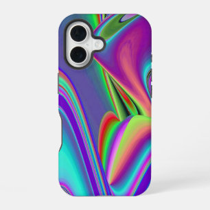 Coque iPhone 16 Spirit of Summer Breeze, Rainbowart Abstrait 3D