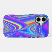 Coque iPhone 16 Spirit of Summer Breeze, Rainbowart Abstrait 3D (Verso Horizontal)