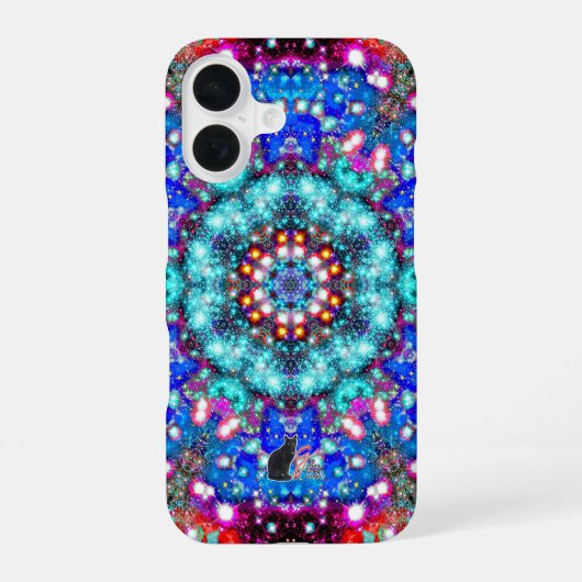 Coque iPhone 16 Splendide Kaléid Stellaire (Verso)