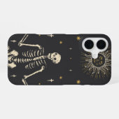 Coque iPhone 16 Squelette céleste (Verso Horizontal)