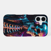 Coque iPhone 16 Squelette Disco (Verso Horizontal)