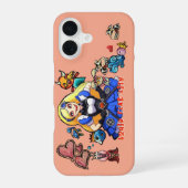 Coque iPhone 16 Squid Fear City ÉDITION ALICE (Verso)