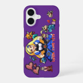 Coque iPhone 16 Squid Fear City ÉDITION ALICE (Verso)