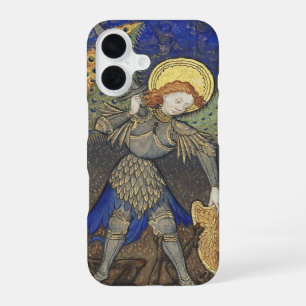 Coque iPhone 16 St. Michel l'Archange avec Diable