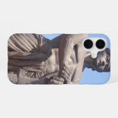 Coque iPhone 16 statue de Lapu devant (Verso Horizontal)