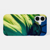 Coque iPhone 16 statue de liberté (Verso Horizontal)