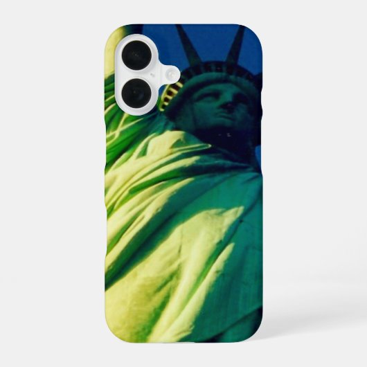 Coque iPhone 16 statue de liberté (Verso)