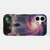 Coque iPhone 16 Stellar Path – Voyage à travers l'univers´3 (Verso Horizontal)