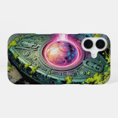 Coque iPhone 16 Sternenpfad – Reise durch das Universum´1 (Verso Horizontal)