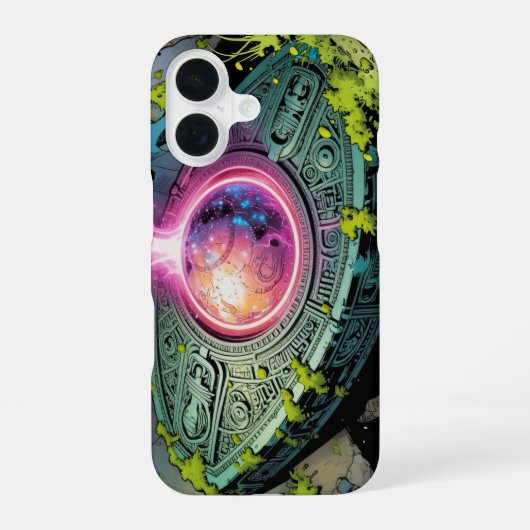 Coque iPhone 16 Sternenpfad – Reise durch das Universum´1 (Verso)