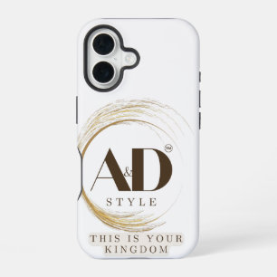 Coque iPhone 16 "Style AD – Ceci est votre royaume" Design Premium