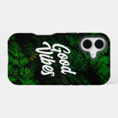 Coque iPhone 16 Style botanique de Good Vibes (Verso Horizontal)