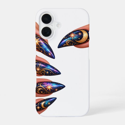 Coque iPhone 16 Style d'ongles (Verso)