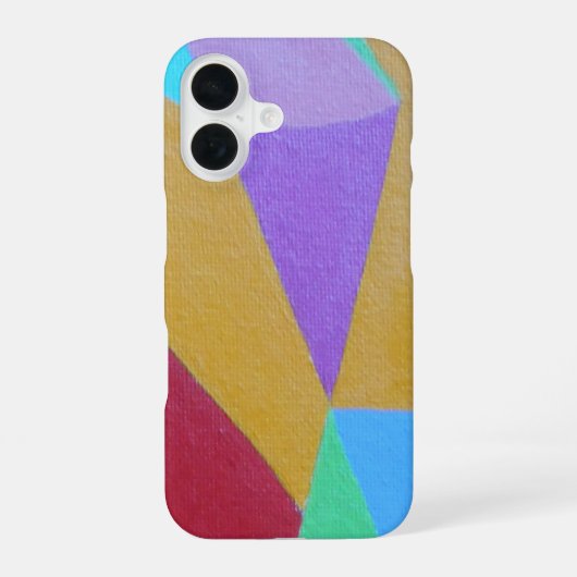 Coque iPhone 16 Subtle Colors Abstract Phone Case (Verso)