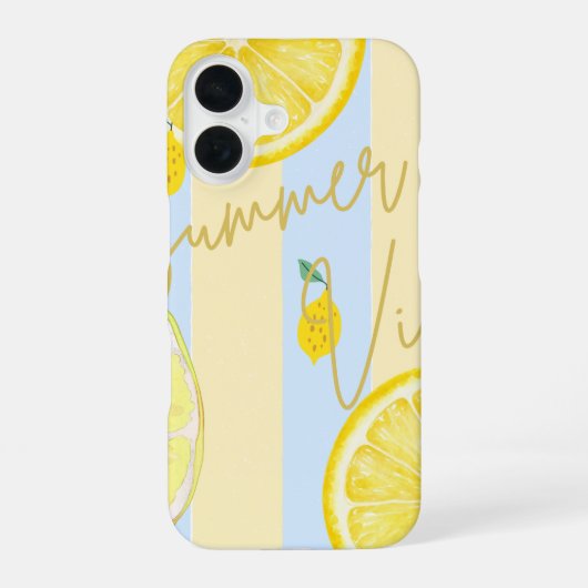 Coque iPhone 16 summer (Verso)
