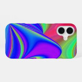 Coque iPhone 16 Summerfeel, Rainbowart 3D Abstrait (Verso Horizontal)