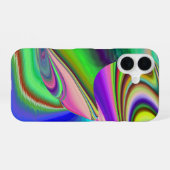 Coque iPhone 16 Summerfeel, Rainbowart 3D Abstrait (Verso Horizontal)