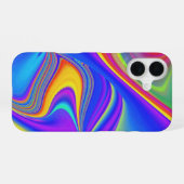 Coque iPhone 16 Summerfeel, Rainbowart 3D Abstrait (Verso Horizontal)
