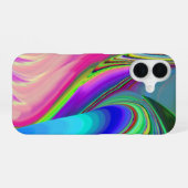 Coque iPhone 16 Summerfeel, Rainbowart 3D Abstrait (Verso Horizontal)